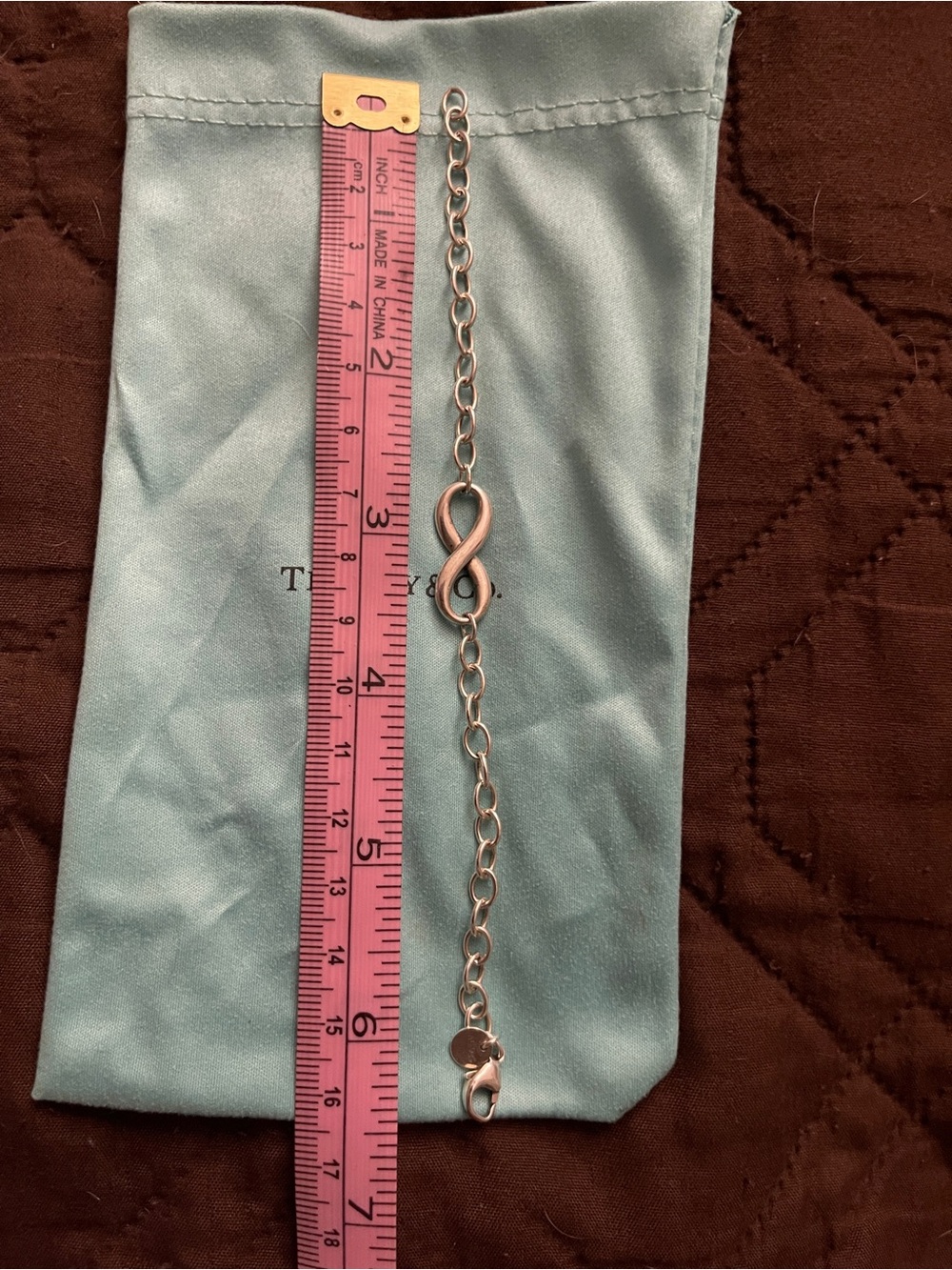 Tiffany & Co. Silver Infinity Bracelet